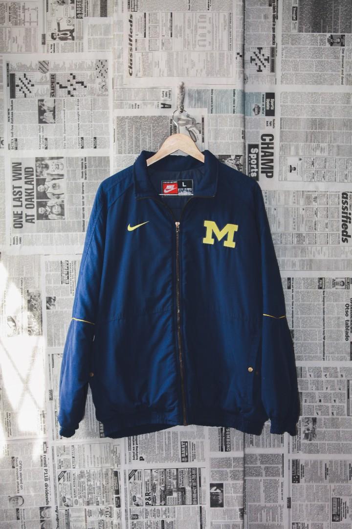 michigan nike jacket