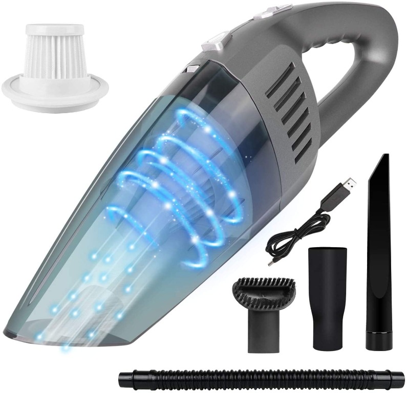 Wmq 19 Handheld Car Vacuum Cleaner Cordless Vacuums Cleaner With 5 Kpa Powerful Suction Lightweight Handheld Hoover For Wet Dry Use Home Appliances Cleaning Laundry On Carousell