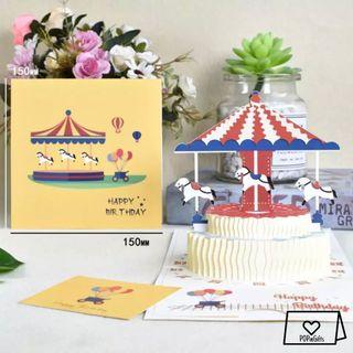 3D Pop Up Card | Greeting Card | Gift Card | Birthday Card | Popup Card