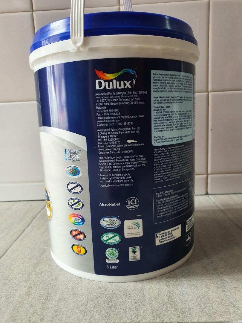 5L dulux paint, Furniture & Home Living, Bathroom & Kitchen Fixtures on