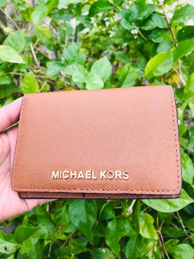 CLEARANCE Michael Kors Jet Set Travel Leather Flat Slim Bifold Wallet in  Dark Khaki 35S9GTVF8L  USA Loveshoppe