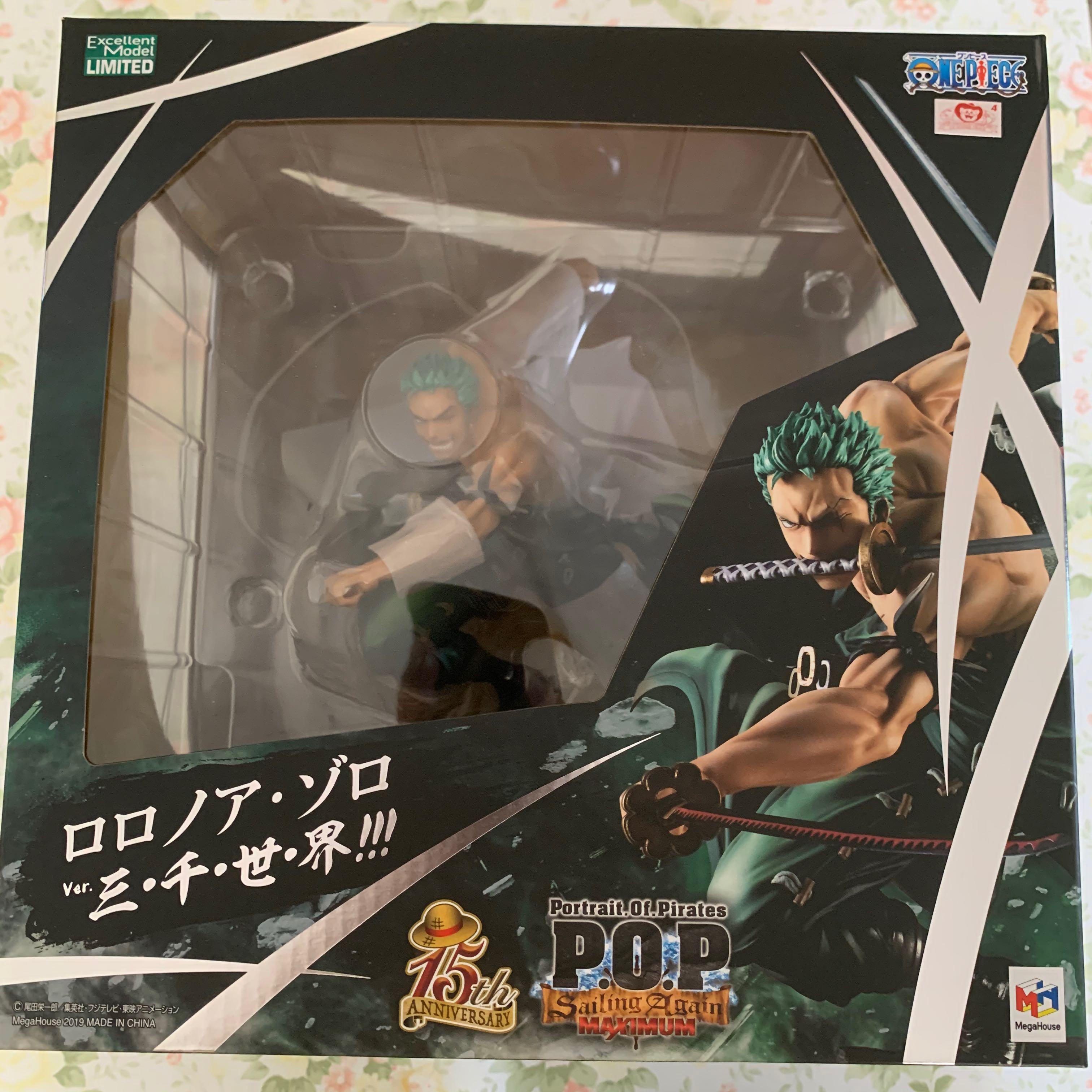 海賊王one piece megahouse pop maximum 三千世界索隆zoro, 興趣及遊戲