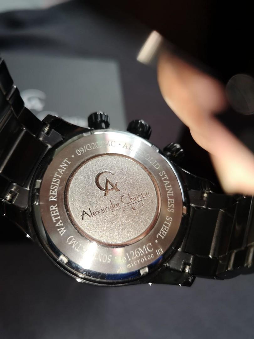 Alexandre christie chronograph caliber os20 top