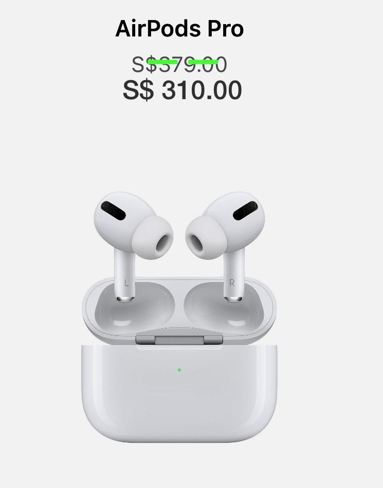 apple airpods pro in store