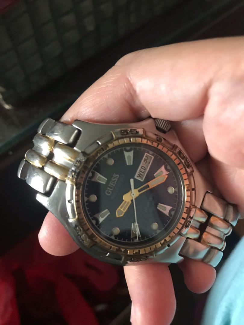 Guess waterpro watch 50 meters 165 feet price sale
