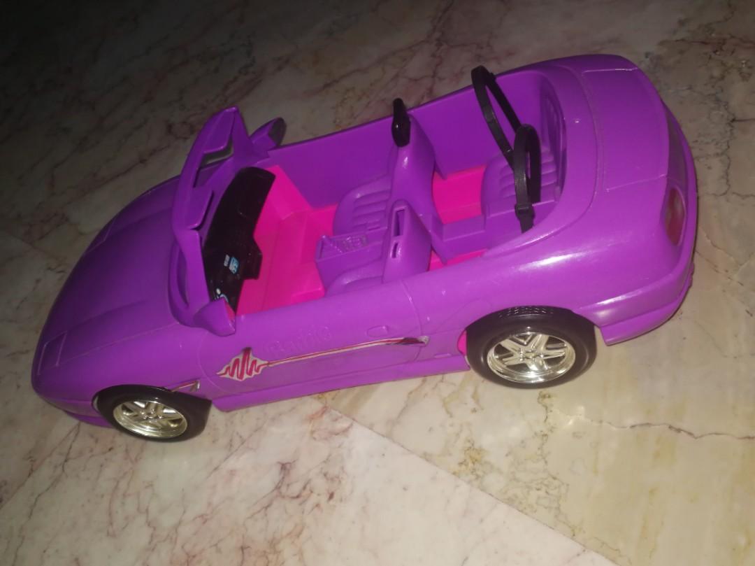 the barbie car