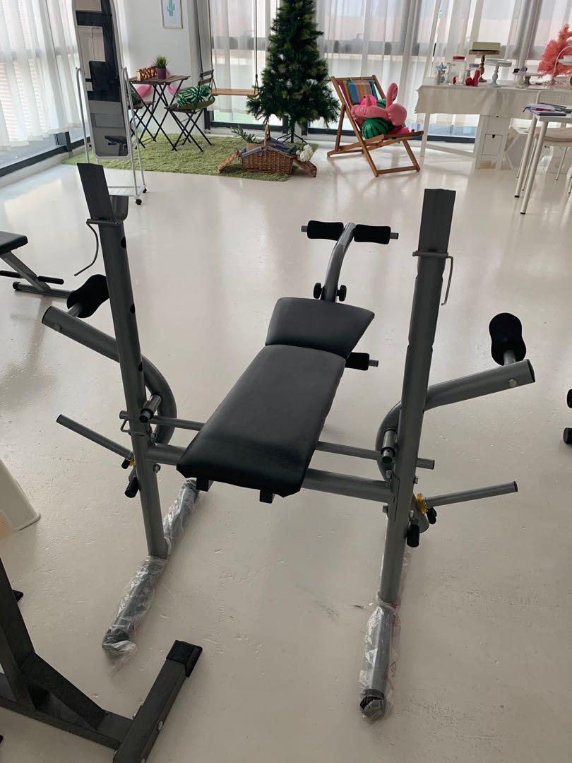 Weight bench with fly attachment sales