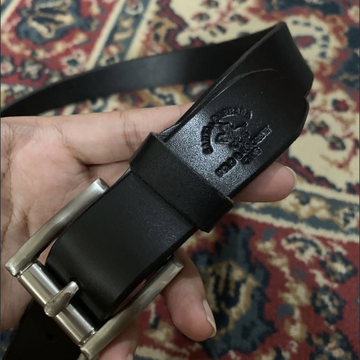 Polo top club belt