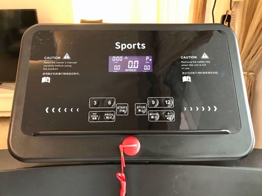 Billna A6 Foldable Electric Treadmill with Abdominal Sit Up Rack