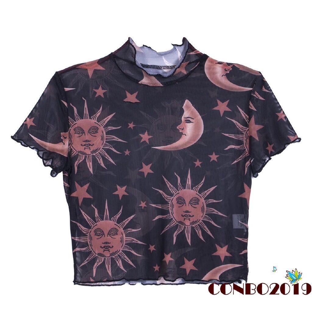 celestial mesh top
