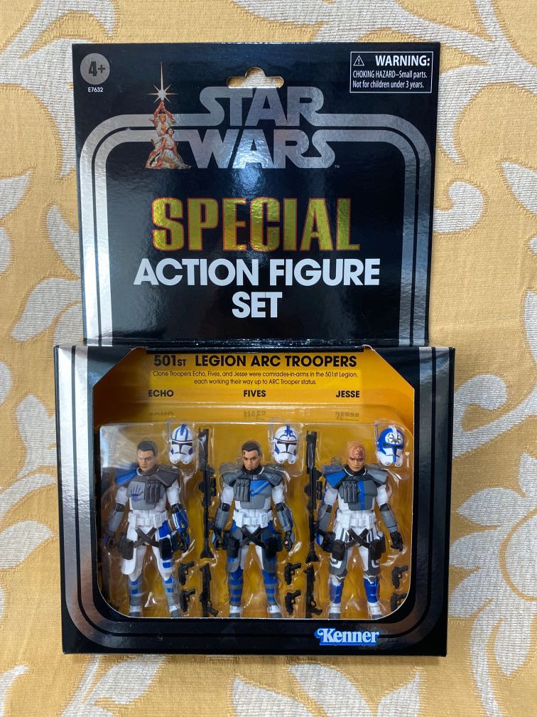 clone trooper fives action figure