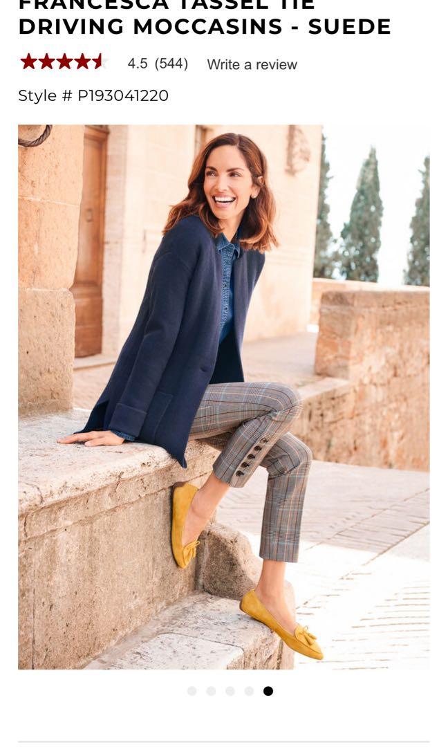 Talbots francesca on sale driving moccasins