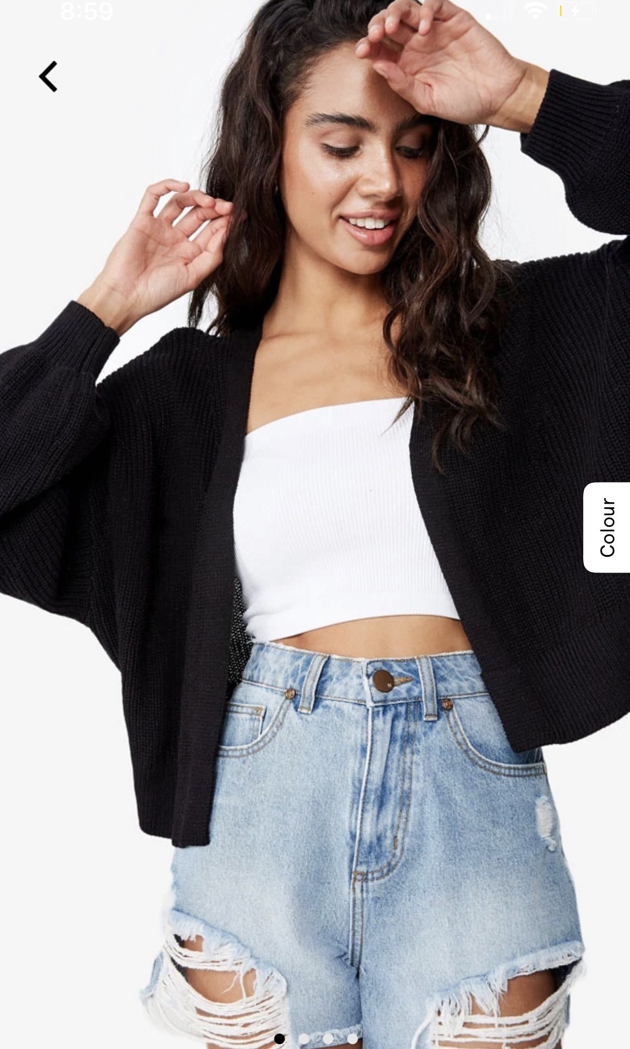 Cotton on archy cropped pullover new arrivals