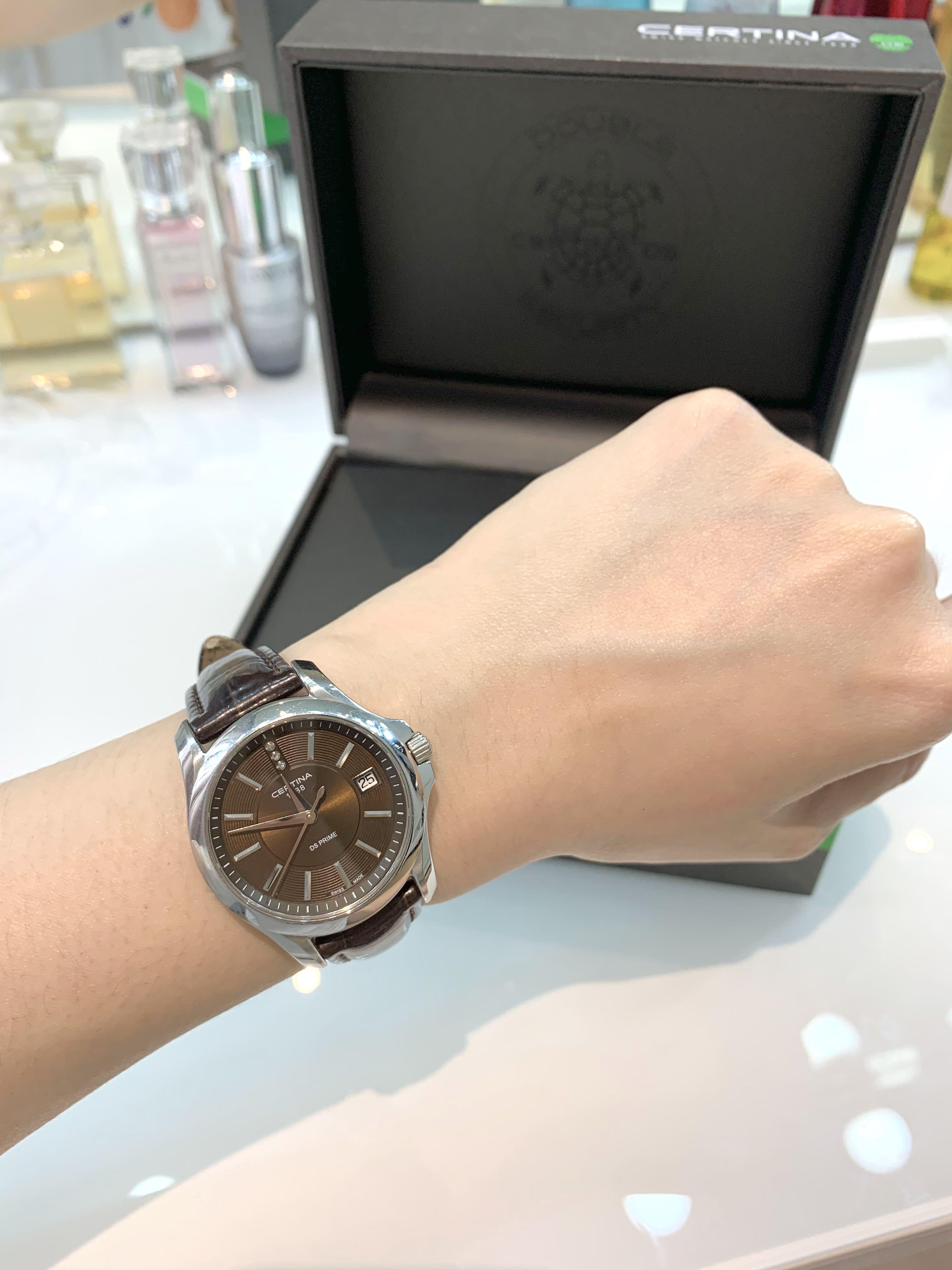 Certina top diamond watch