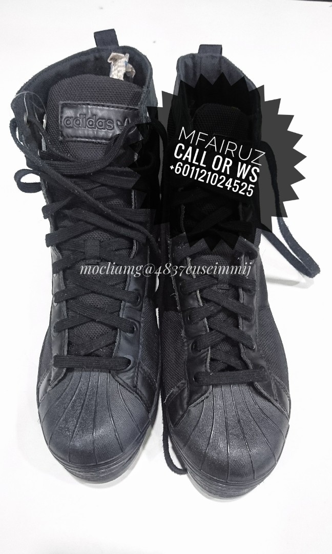 Chaussure Superstar Jungle Noir Men s Fashion Footwear Boots on
