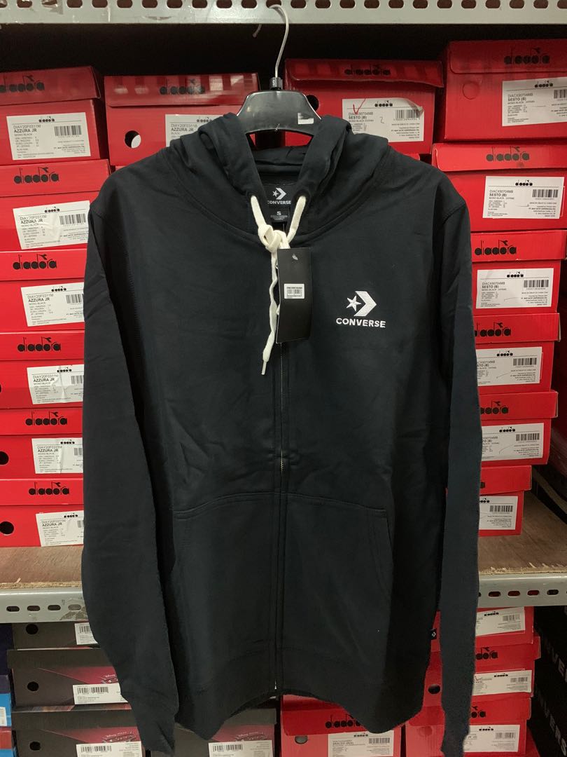 Converse discount zipper hoodie