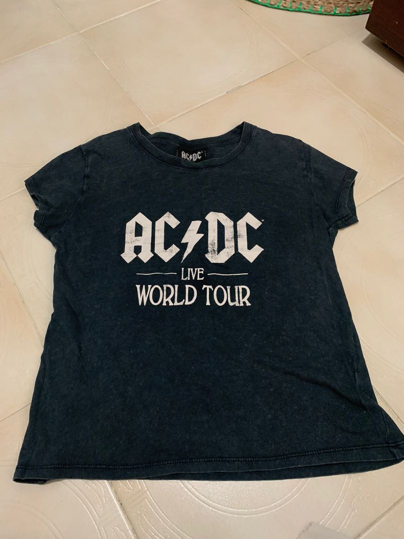 cotton on ac dc shirt