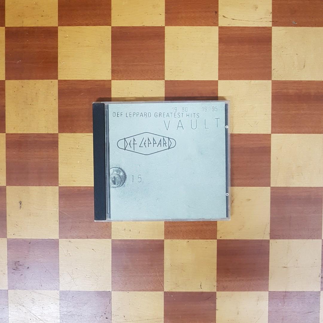 Def Leppard Vault Def Leppard Greatest Hits 1980 1995 Cd Music Media Cd S Dvd S Other Media On Carousell