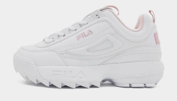 fila disruptor in pink