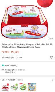 Fisher price Baby foldable playpen
