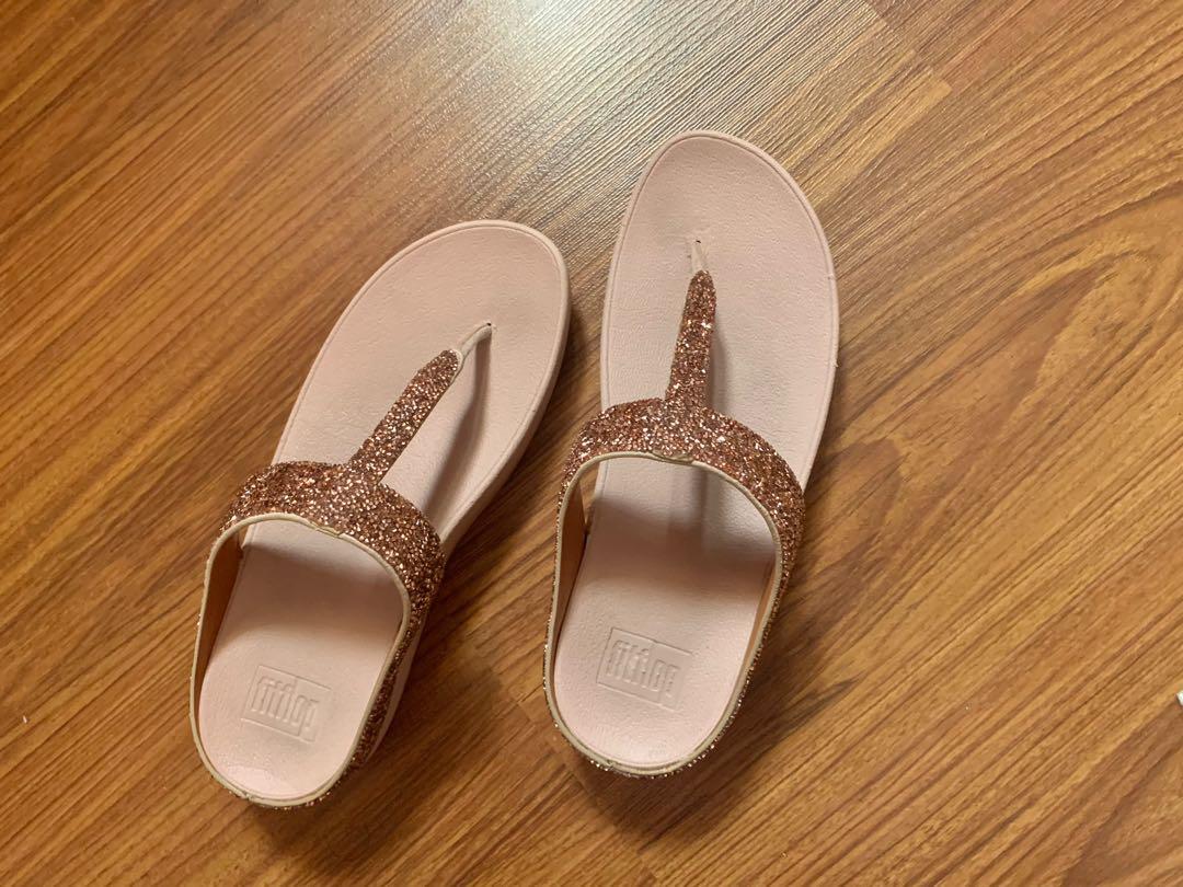 FitFlop Fino Quartz Toe Thong Women s Fashion Footwear Flats Sandals on Carousell