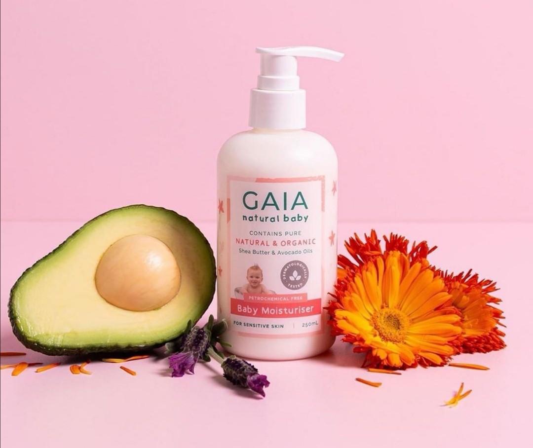 gaia natural baby moisturiser