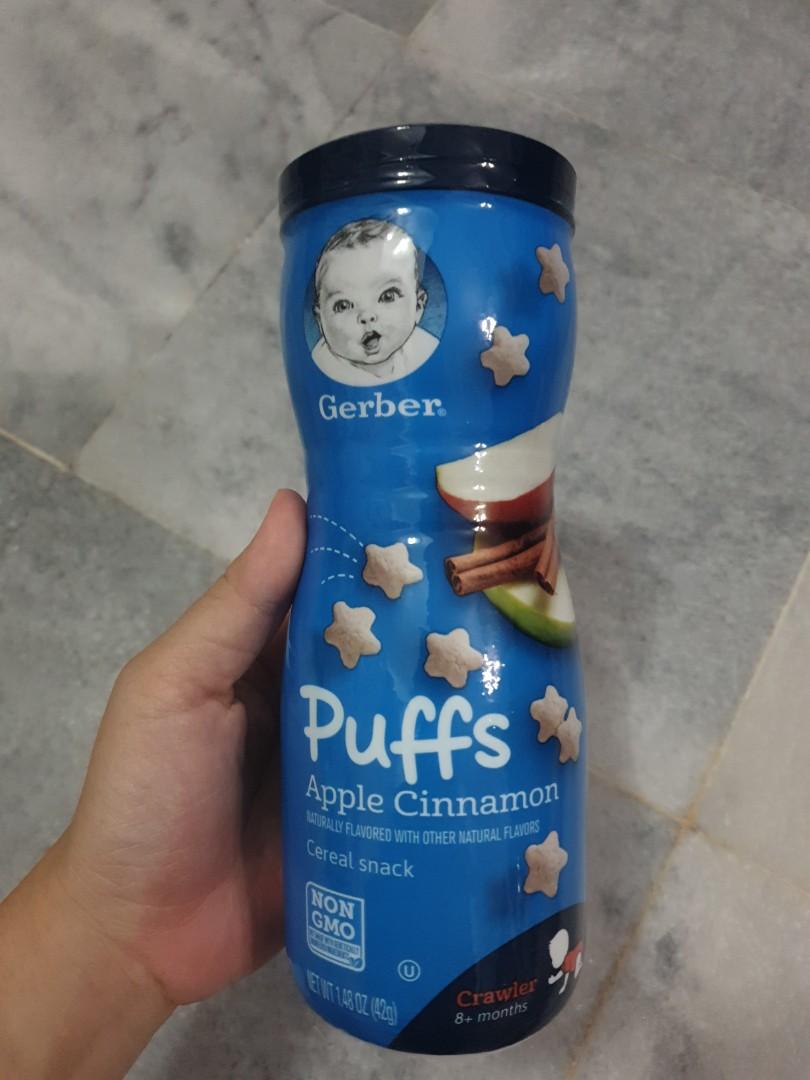 gerber puffs apple cinnamon