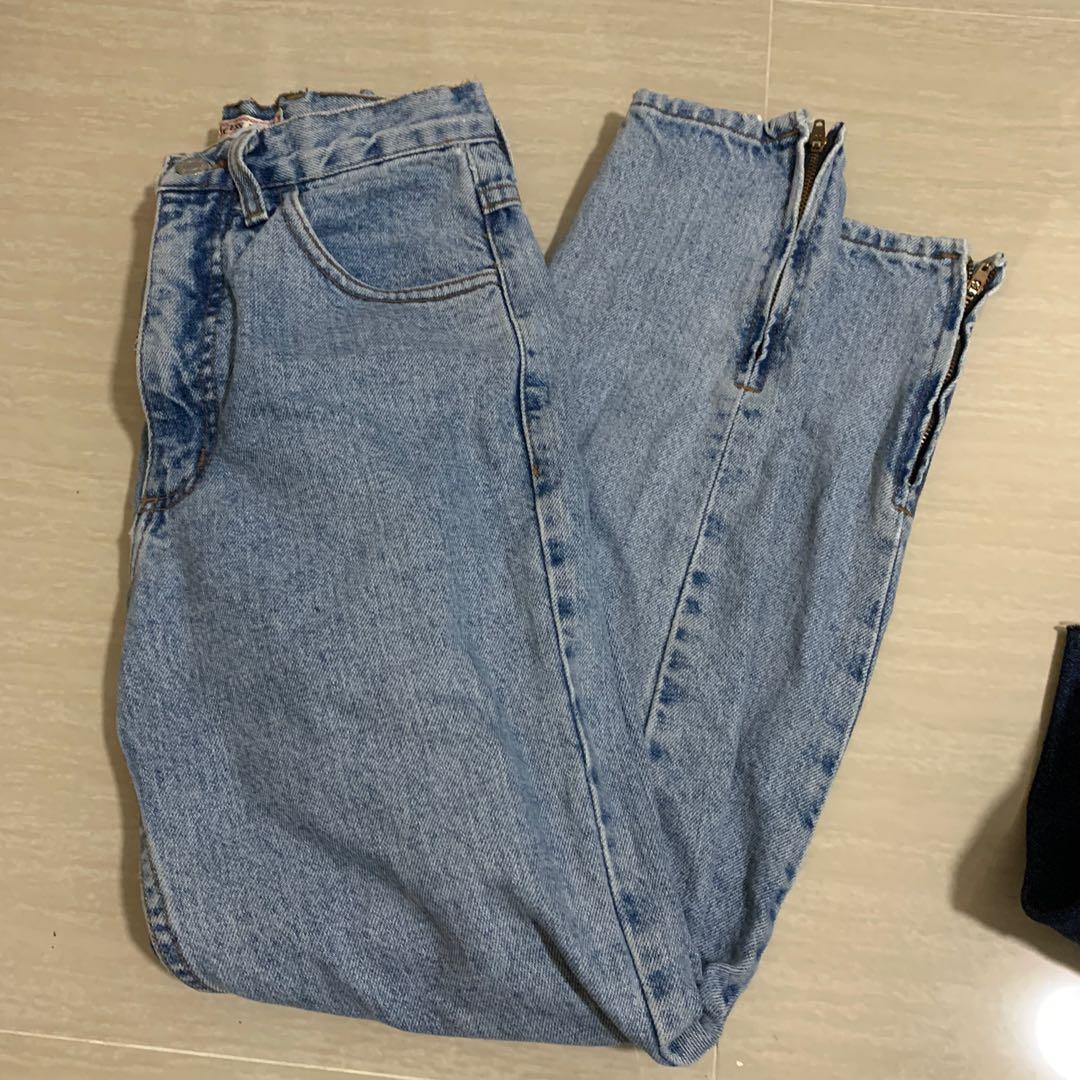Guess jeans deals zipper ankle