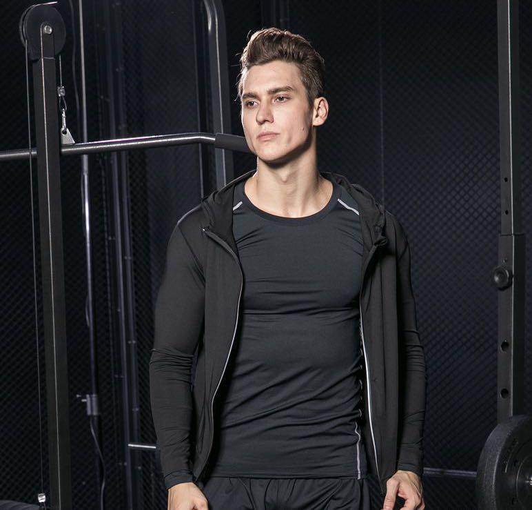 Reebok Playdry jacket XL black classic full zip pockets logo casual gym  workout | eBay