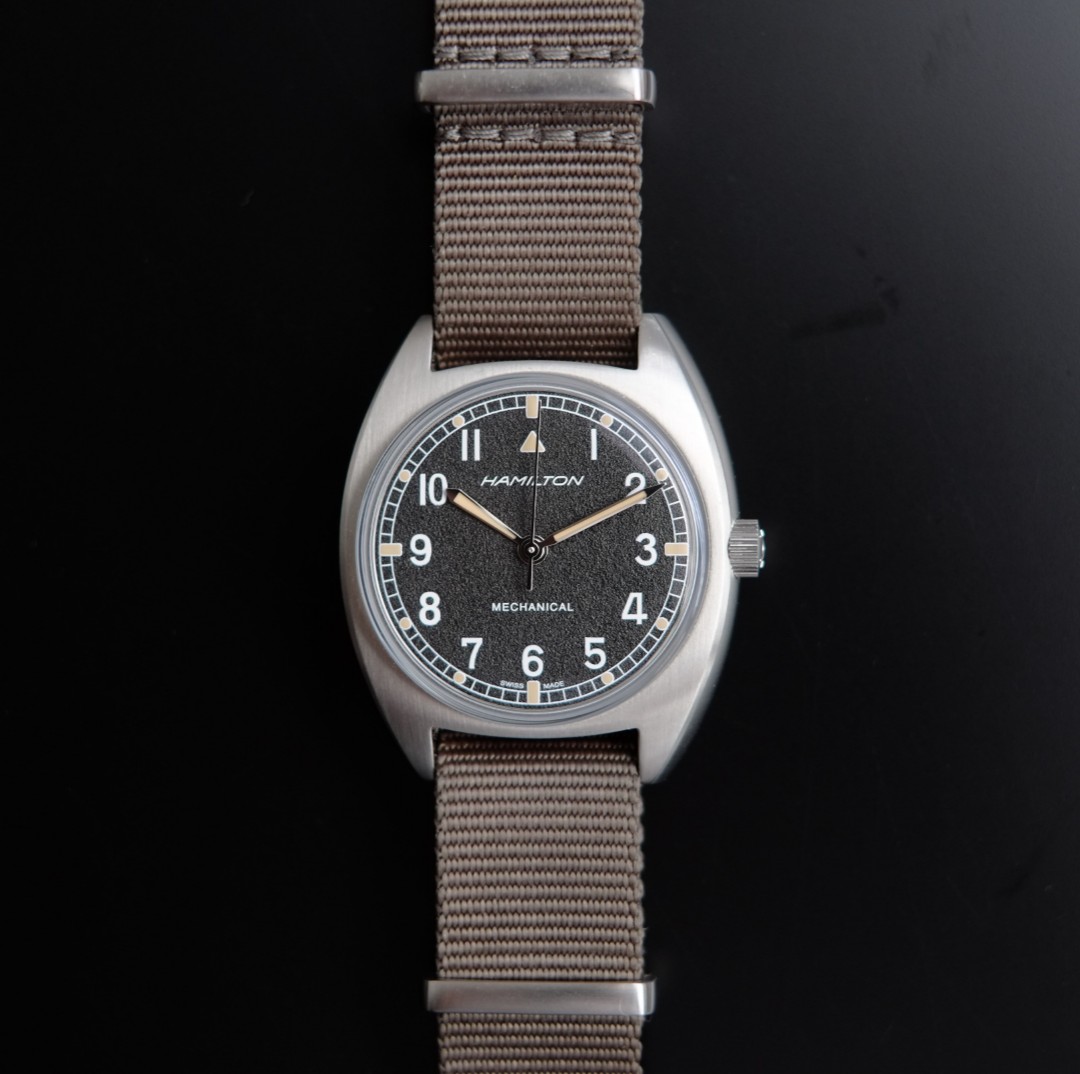 Hamilton Khaki Pilot Pioneer Mechanical W10 reissue Mobile Phones Gadgets Wearables Smart Watches on Carousell