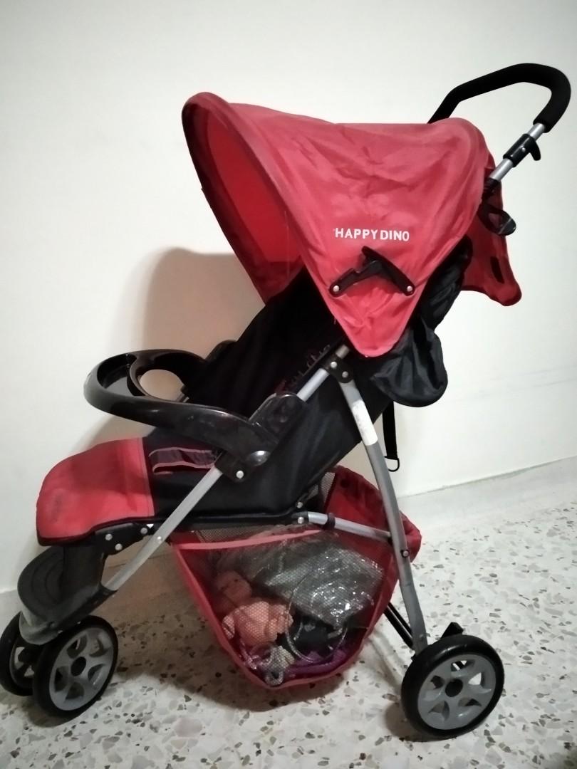 happy dino stroller