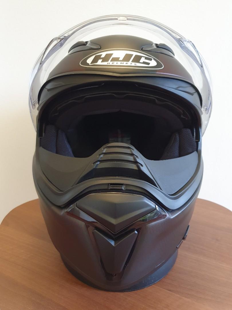 【未使用品】 センターバレーHJC F70 Full Face Motorcycle Helmet with Smart HJC 10B