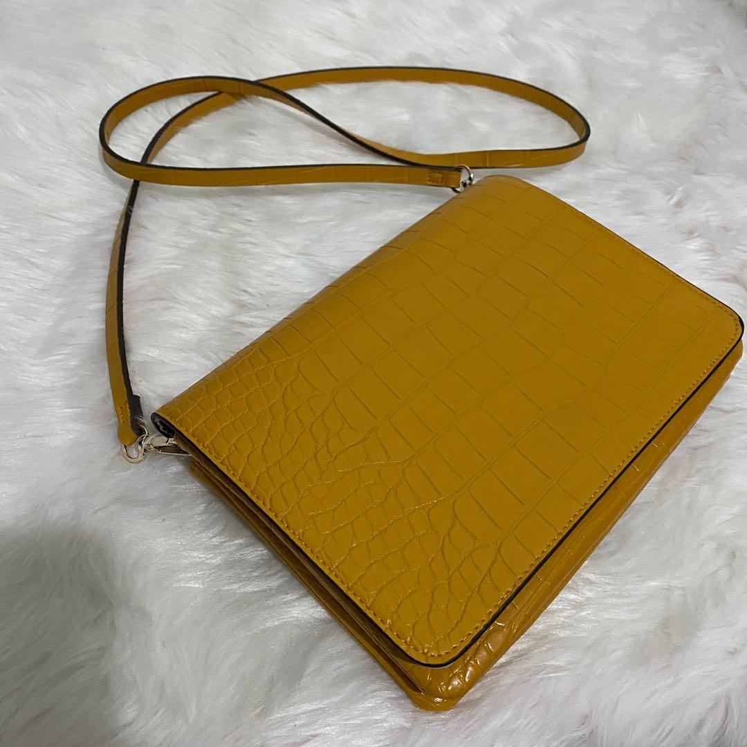 H&m mustard bag hotsell