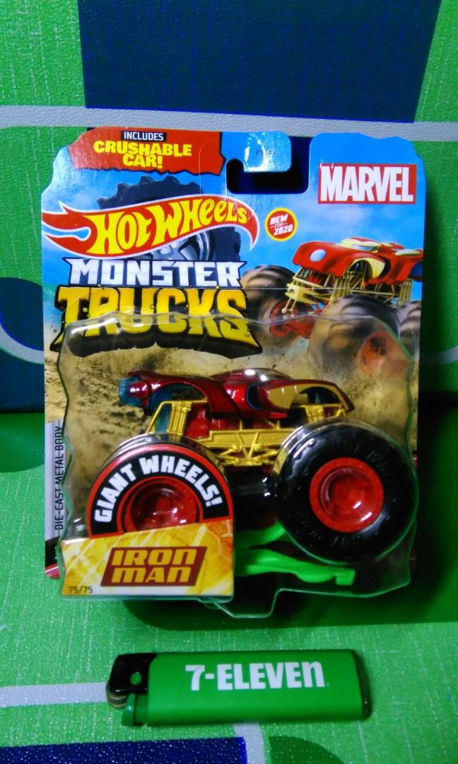 marvel monster trucks toys