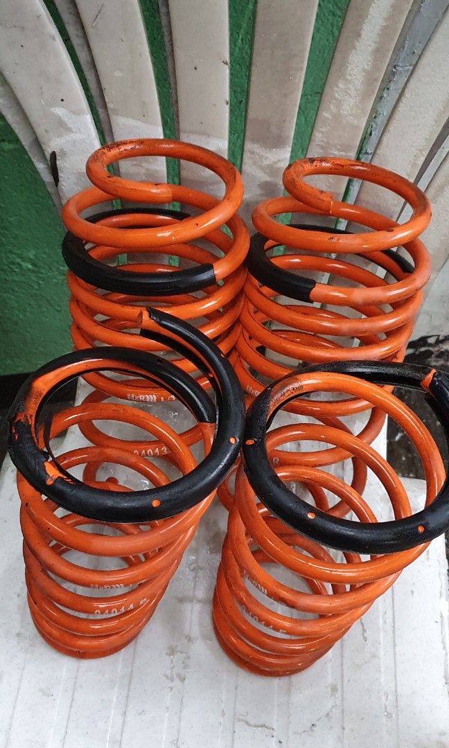 H&R Lowering Springs for Vios Gen 3, Car Parts & Accessories, Body ...