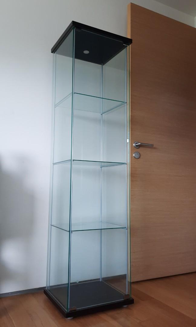 Ikea Detolf Glass Door Cabinet, Ikea Cabinet Shelf Glass