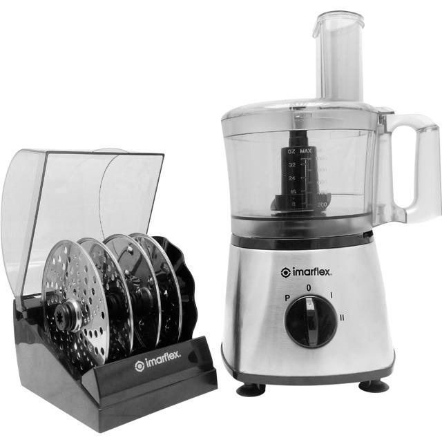 Imarflex IFP500S 1L Food Processor (Stainless), TV & Home Appliances