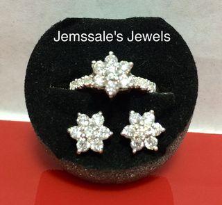 jem: Rositas Diamond Stud Earrings & Ring Set