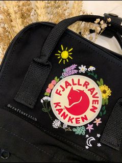 Kanken embroidery For Sale Backpacks Carousell Singapore