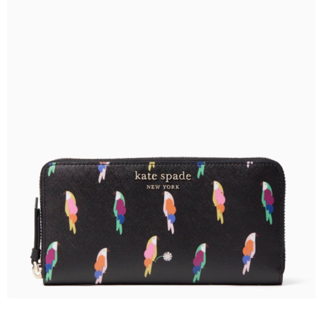 Kate spade bird wallet hot sale