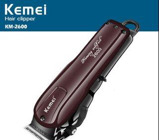 Kemei KM-2600 Hair Clipper Trimmer Rechargeable Hair Remover