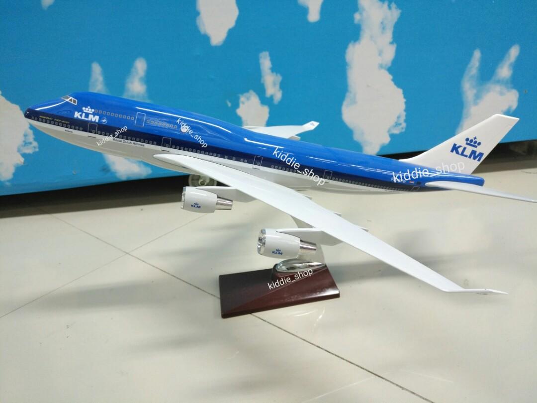 Klm Royal Dutch Airlines Die Cast Airplane 18inches Long Home Furniture Furniture Fixtures Others On Carousell
