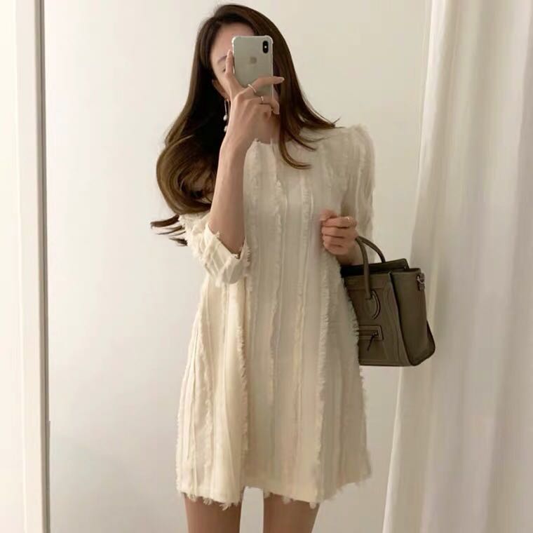 korean long sleeve dress