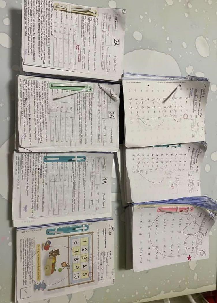 kumon worksheets hobbies toys books magazines assessment books on carousell