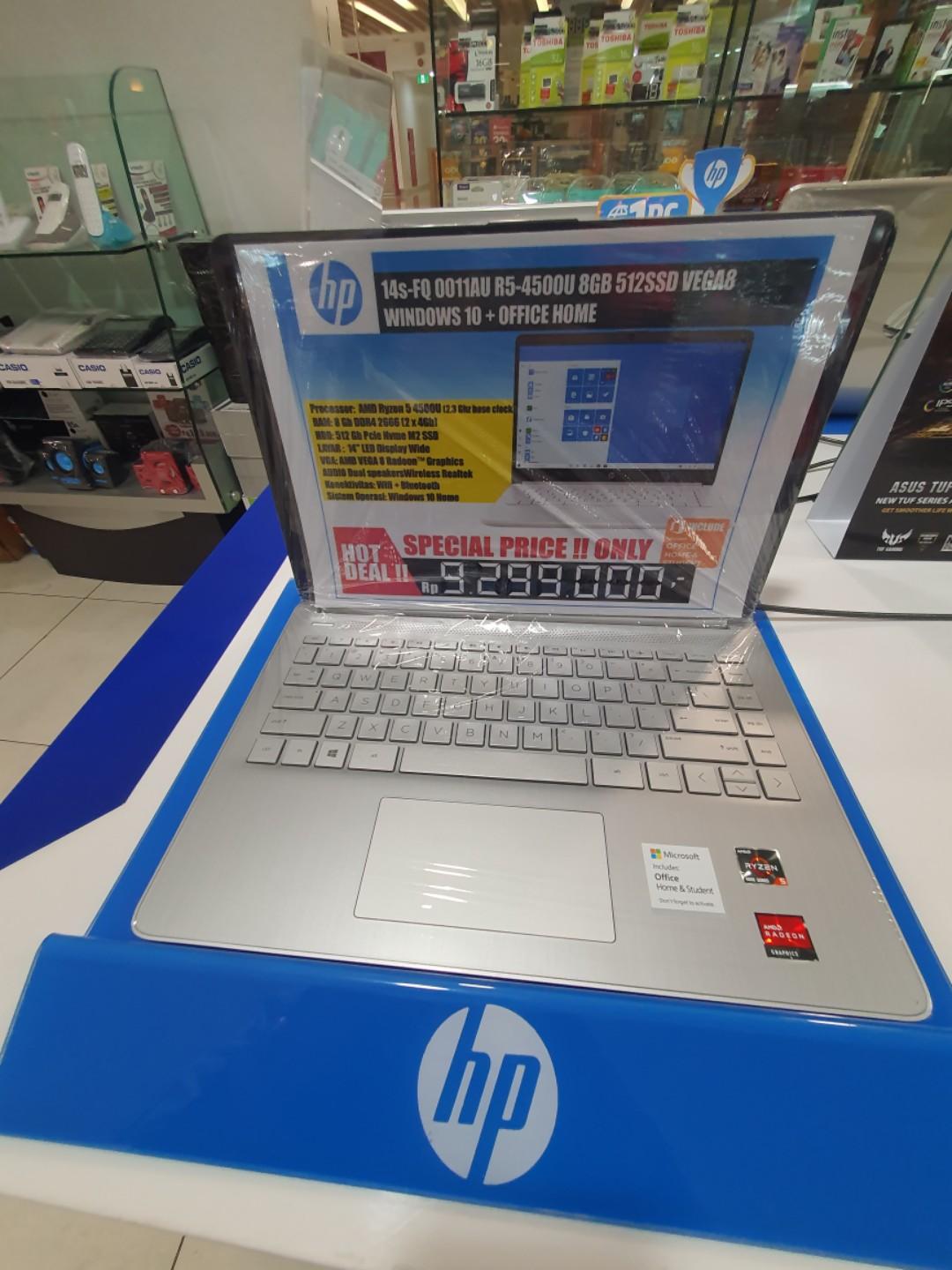 Laptop Hp 14s Fq0011au Promo Bunga 0 Cicilan Tanpa Kartu Kredit Elektronik Komputer Laptop Di Carousell