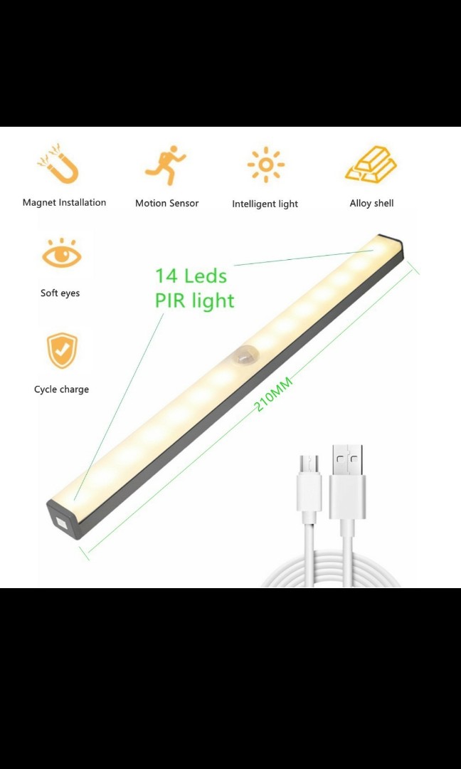 LED Induction Light Cabinet, Furniture & Home Living, Lighting & Fans ...