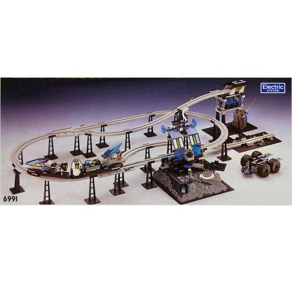 Lego space monorail best sale 6991
