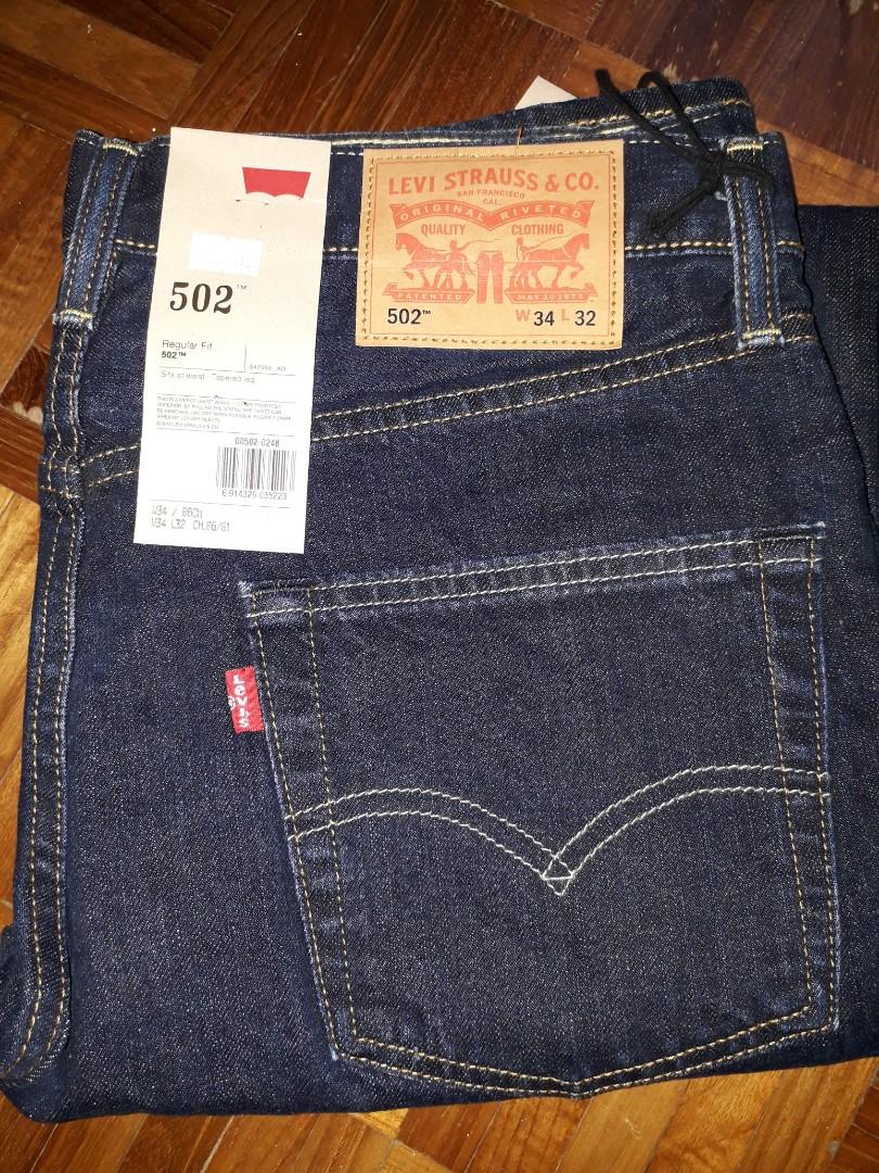 levis 502 34 32