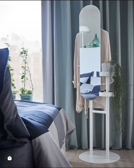 IKEA Valet Stand mirror, Furniture & Home Living, Home Decor