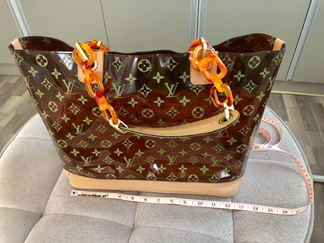 Handbag Murah - LV CLASSIC SHOPPING BEG TRANSPARENT JELLY